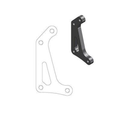 Адаптор преден дикс 320мм HONDA CRF 250/450 2015-2024